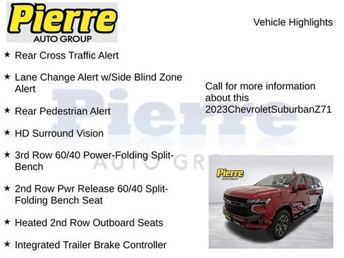 Used 2023 Chevrolet Suburban Z71 w/ Z71 Off-Road Package AWD/4WD image 22