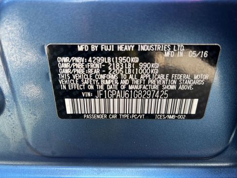 Used 2016 Subaru Impreza 2.0i Sport Limited AWD/4WD image 37