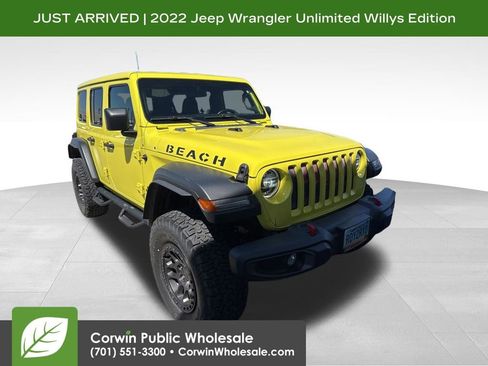 Used 2022 Jeep Wrangler Unlimited Sport w/ Xtreme Recon 35" Tire Package AWD/4WD image 1