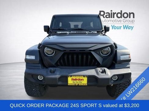 Used 2020 Jeep Wrangler Unlimited Sport S AWD/4WD image 2