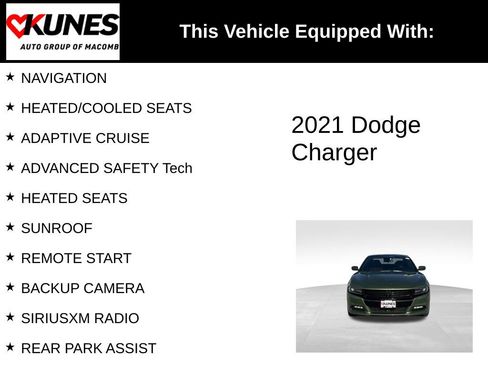 Used 2021 Dodge Charger SXT w/ Plus Group AWD/4WD image 3