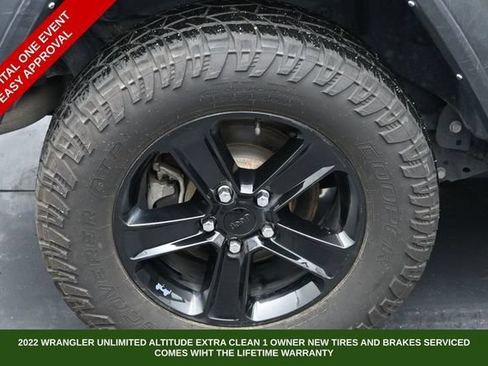 Used 2022 Jeep Wrangler Unlimited Sport AWD/4WD image 38