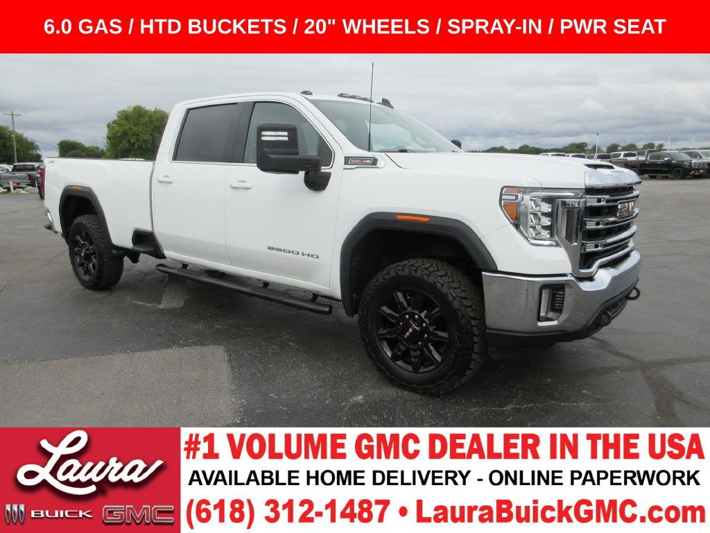 Used 2021 GMC Sierra 2500 SLE w/ X31 Off-Road Package AWD/4WD image 1