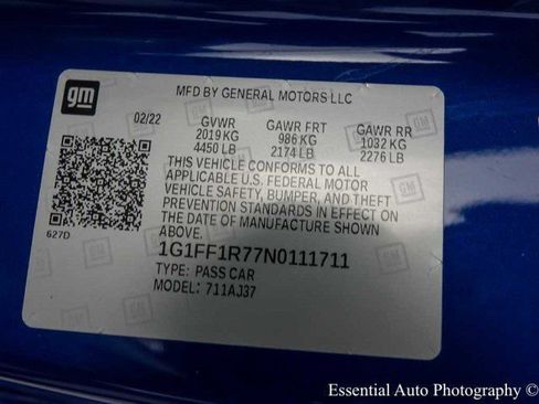 Used 2022 Chevrolet Camaro LT w/ RS Package RWD image 30