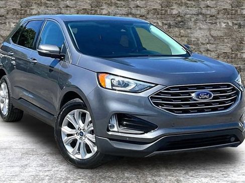 Used 2021 Ford Edge Titanium w/ Cargo Accessory Package AWD/4WD image 1