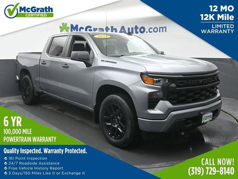 Used 2023 Chevrolet Silverado 1500 Custom w/ LPO, Dark Essentials Package image 1