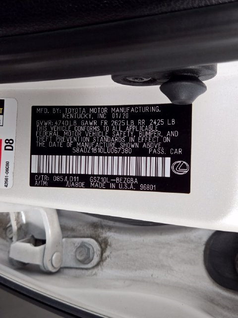 Used 2020 Lexus ES 350 w/ Premium Package FWD image 30