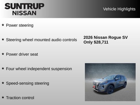 Used 2026 Nissan Rogue SV AWD/4WD image 8