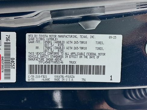 Used 2026 Toyota Tundra SR5 image 31