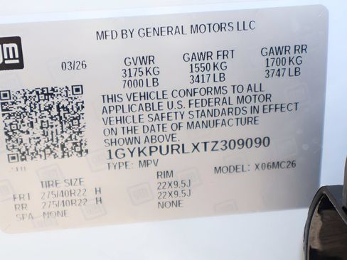 New 2026 Cadillac Lyriq Sport w/ LPO, ONYX Package AWD/4WD image 29