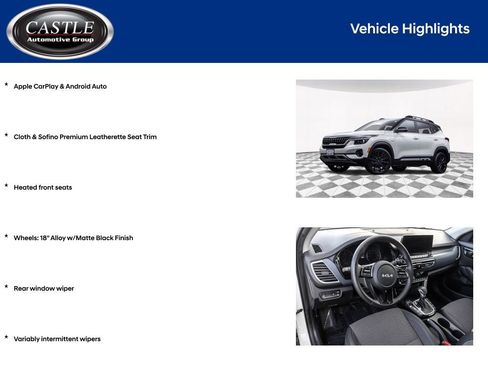 Used 2022 Kia Seltos Nightfall Edition image 7