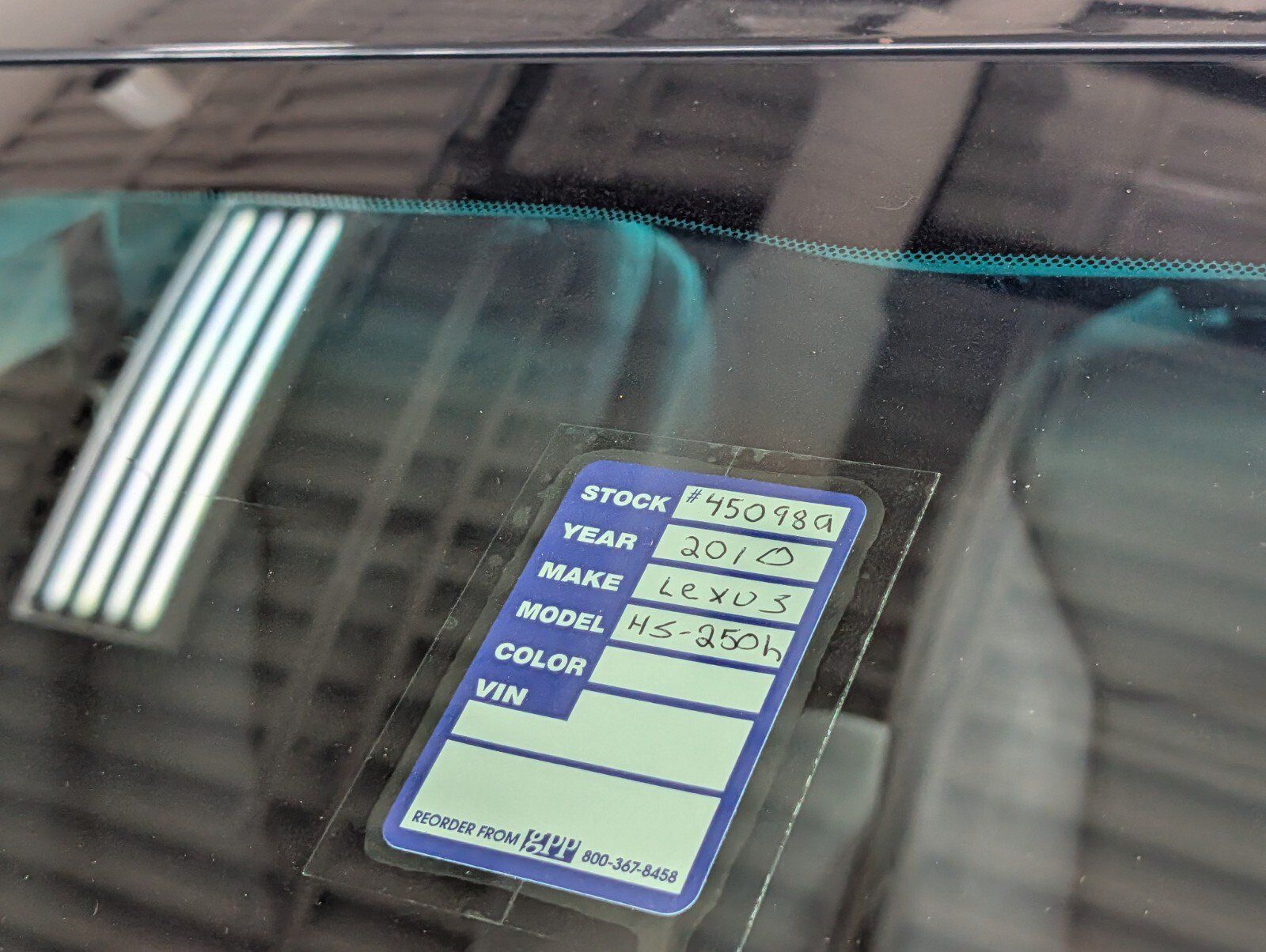 Used 2010 Lexus HS 250h w/ Preferred Accessory Package FWD image 23