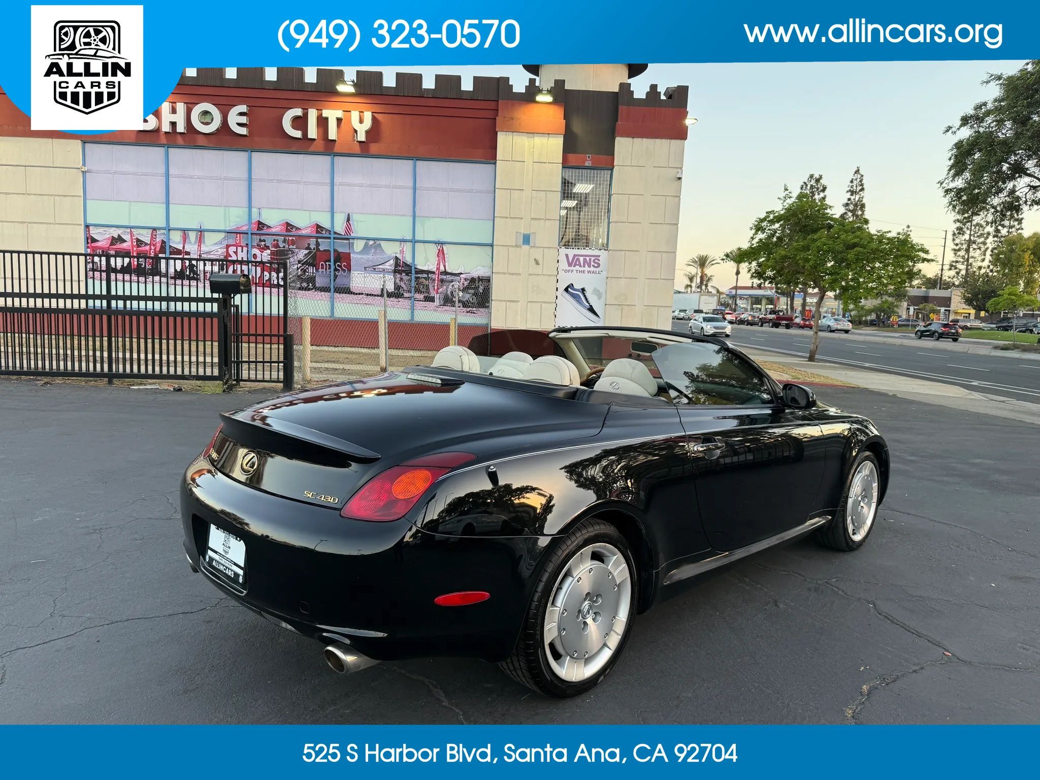 Used 2002 Lexus SC 430 Convertible RWD image 3