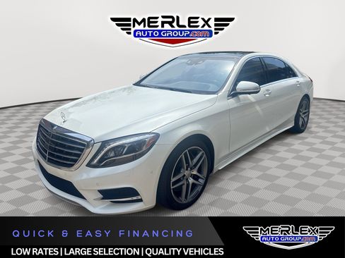 Used 2016 Mercedes-Benz S 550 4MATIC Sedan image 1