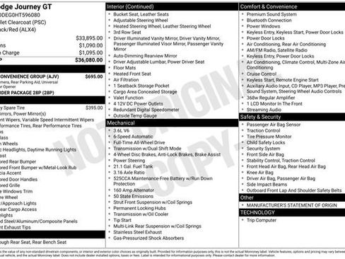 Used 2017 Dodge Journey GT w/ Driver Convenience Group image 13