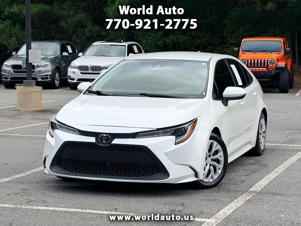 Used 2021 Toyota Corolla LE FWD image 1