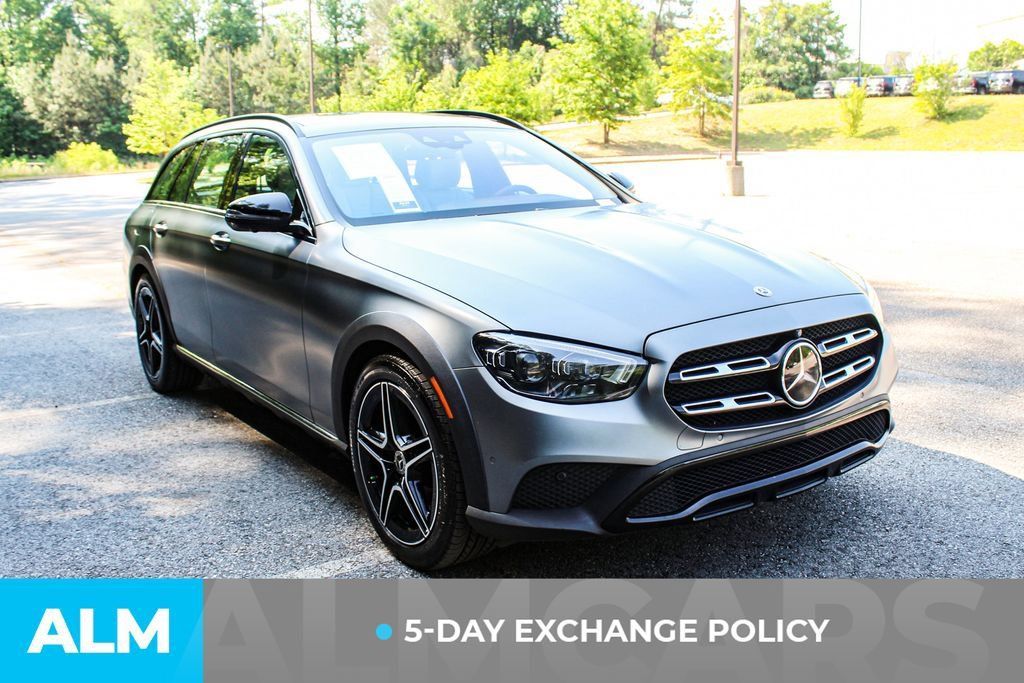 Used 2021 Mercedes-Benz E 450 4MATIC All-Terrain Wagon w/ Premium Package image 3