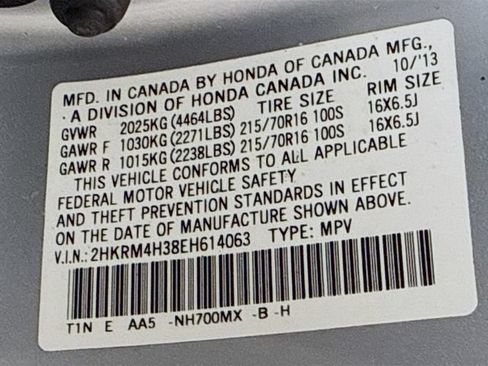 Used 2014 Honda CR-V LX image 31