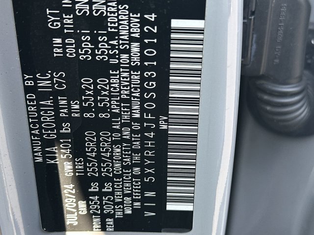 Used 2025 Kia Sorento EX w/ Panoramic Sunroof Package FWD image 34