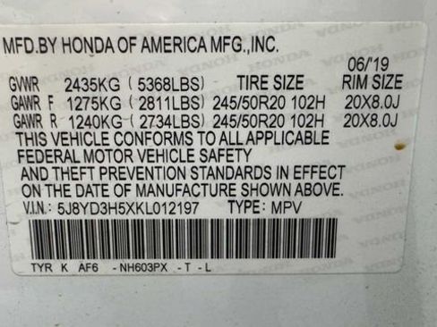 Used 2019 Acura MDX FWD w/ Technology Package image 39