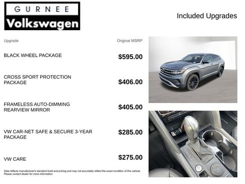 Used 2023 Volkswagen Atlas Cross Sport SE w/ Black Wheel Package image 4