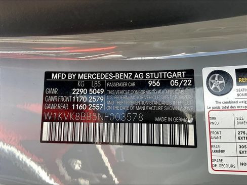 Used 2022 Mercedes-Benz SL 63 AMG 4MATIC image 17