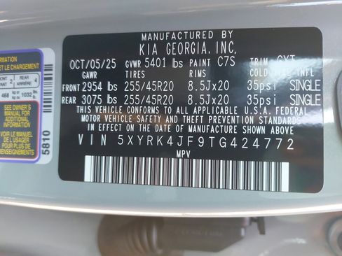 New 2026 Kia Sorento SX image 39