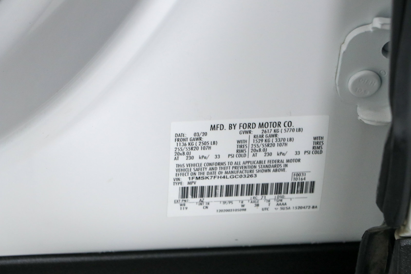 Used 2020 Ford Explorer Limited RWD image 34