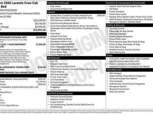 New 2026 RAM 2500 Laramie w/ Sport Appearance Package AWD/4WD image 38