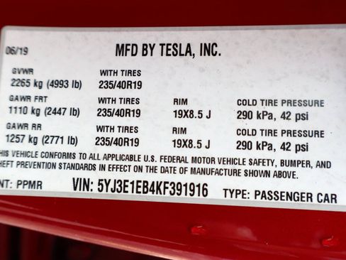 Used 2019 Tesla Model 3 Long Range AWD/4WD image 32