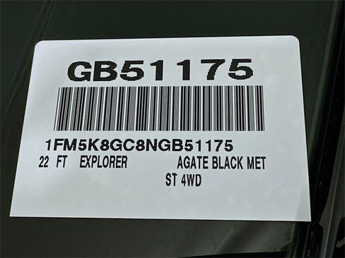 Certified 2022 Ford Explorer ST w/ Equipment Group 401A image 27