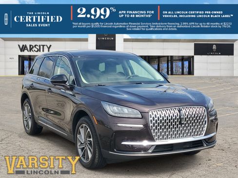 Certified 2023 Lincoln Corsair AWD w/ Equipment Group 101A image 1