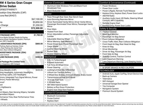 New 2026 BMW 440i xDrive w/ Premium Package AWD/4WD image 11