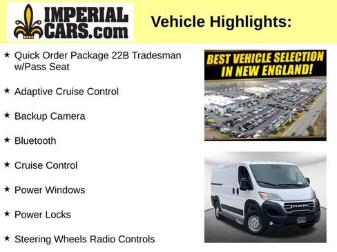 Used 2025 RAM ProMaster 2500 w/ U-Haul Equipment Group FWD image 7