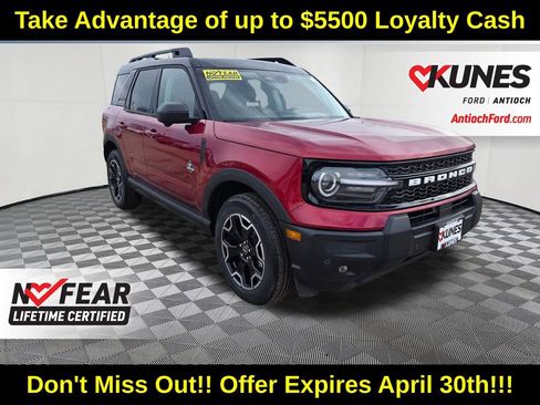 New 2025 Ford Bronco Sport Outer Banks w/ Outer Banks Tech Package+ AWD/4WD image 1
