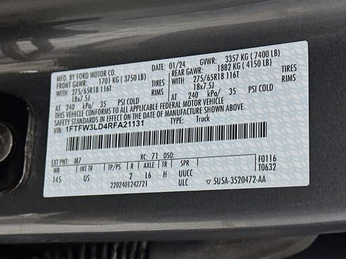 Used 2024 Ford F150 XLT w/ Equipment Group 302A MID image 12