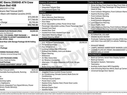 Used 2026 GMC Sierra 2500 AT4 w/ AT4 Premium Plus Package AWD/4WD image 40