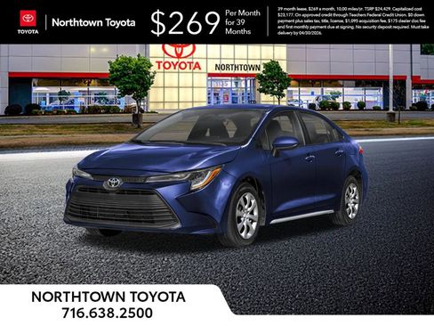 New 2026 Toyota Corolla LE FWD image 1