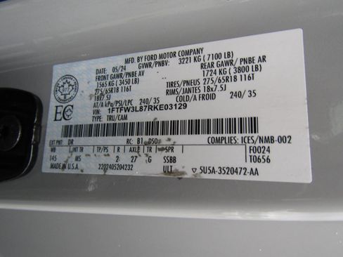 Used 2024 Ford F150 XLT AWD/4WD image 21