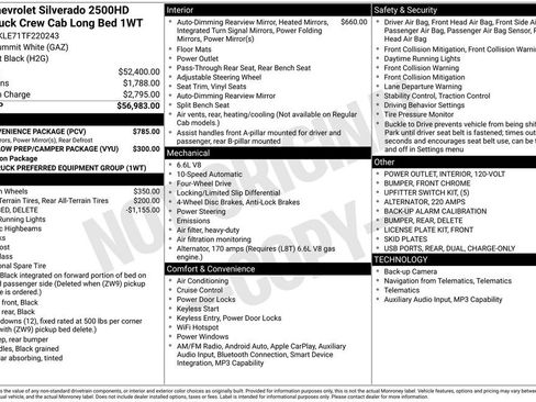 New 2026 Chevrolet Silverado 2500 W/T w/ WT Convenience Package AWD/4WD image 22