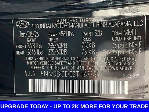 New 2026 Hyundai Tucson SEL AWD/4WD image 10