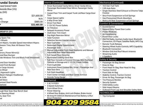 Used 2017 Hyundai Sonata SE FWD image 36