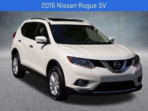 Used 2015 Nissan Rogue SV w/ SV Premium Package AWD/4WD image 1