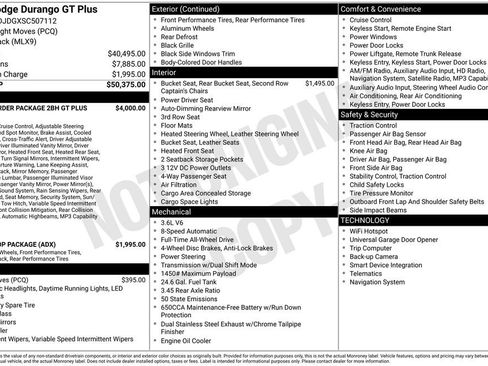 Used 2025 Dodge Durango GT AWD/4WD image 2