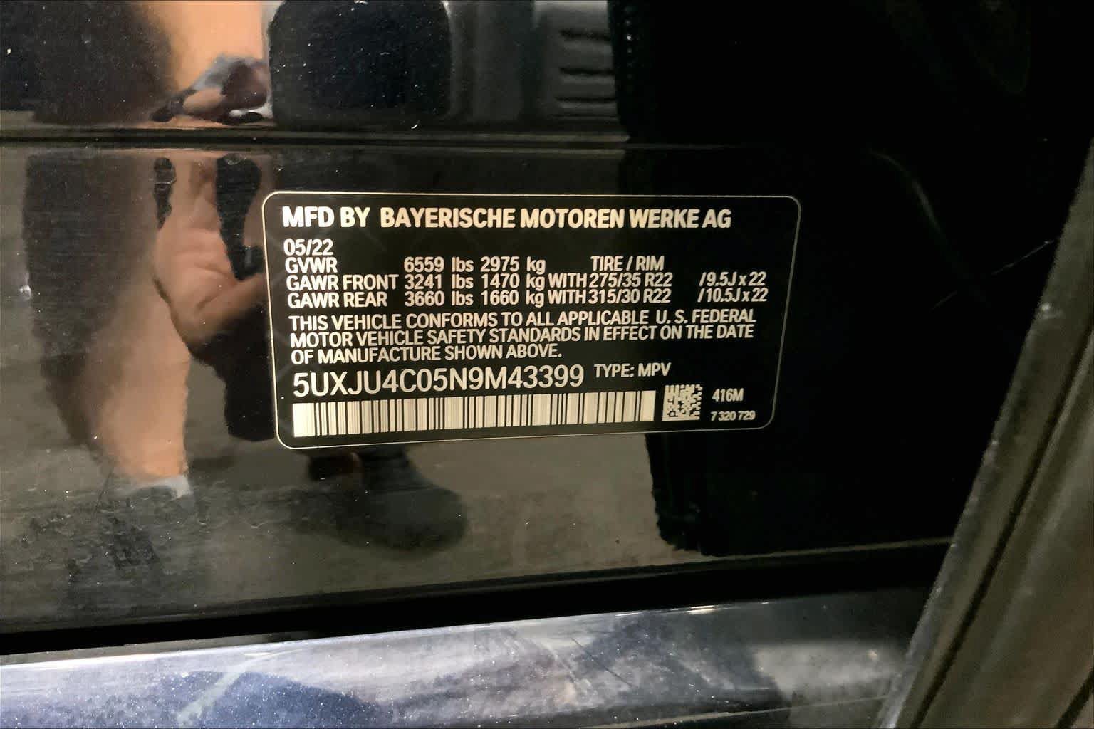 Used 2022 BMW X5 M50i w/ Executive Package AWD/4WD image 37
