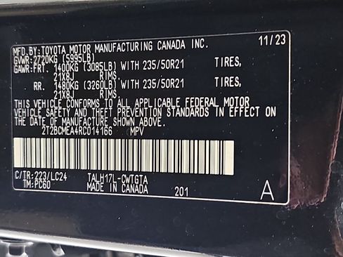 Certified 2024 Lexus RX 500h F Sport w/ Convenience Package AWD/4WD image 37