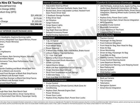 New 2023 Kia Niro EX Touring image 29