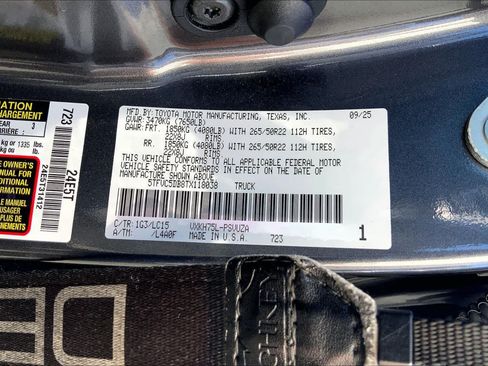 Used 2026 Toyota Tundra Capstone AWD/4WD image 35