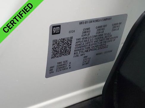 Certified 2025 Chevrolet Trax LT w/ Driver Confidence Package image 32