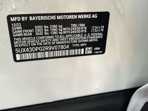 Used 2024 BMW X3 sDrive30i image 54